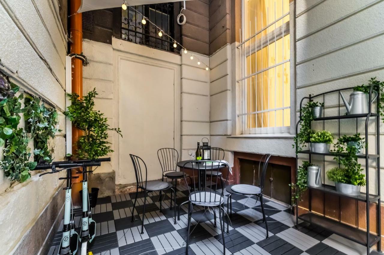 Bpr Vintage Garden Apartment With Terrace & Sauna Budapest Extérieur photo